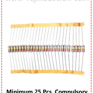 {ID - 672 } 220K resistance 1W 25 Pcs. Prise =