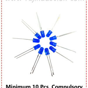 {ID - 1111 } 5mm round Blue 10 Pcs. Price =