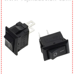 {ID - 1008} 2 Pin SPST On-Off Switch 6 Amp. 240 Volt 10 Pcs. Price =