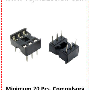 {ID - 328} 6 Pin Base 20 Pcs. Price =