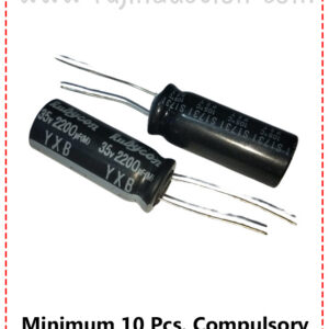 {ID - 386} Capacitor 2200 uf 35V 10 Pcs. Price =
