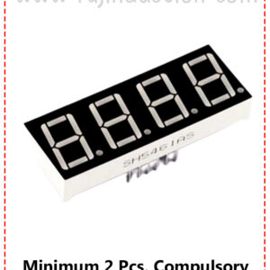 {ID - 427} - 7 Segment 4 Digit Display 2 Pcs. Price =