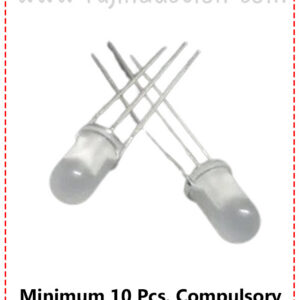 {ID - 480} - 2 IN 1 5mm LED (Red, Blue) 10 Pcs. Price =