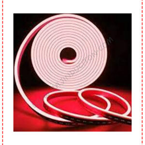 {ID - 626} - LED Neon Strip Rope Light 5 Mtr. (Red) 1 Pcs. Price =