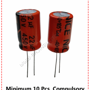 {ID - 667} - NICE 22uf 450V (Size - 13x21 105C) 10 Pcs. Price =
