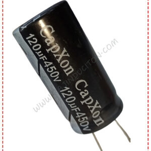 {ID - 464} - 120uf 450V Capacitor 1 Pcs. Price =