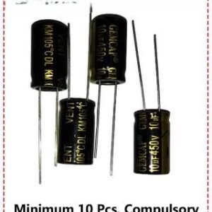 {ID - 1180} Capacitor 10uf 450 Volt 10 Pcs. Price =