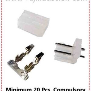 {ID - 1225} 2 Pin Male/Female Connector 20 Pcs. Price =