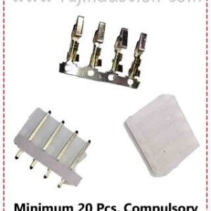 {ID - 1228} 4 Pin Male/Female Connector 20 Pcs. Price =