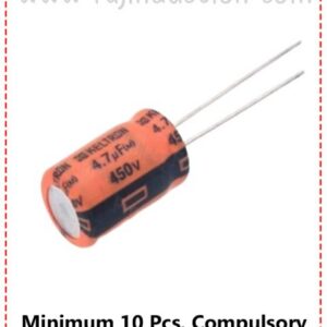 {ID - 355} Capacitor 4.7uf, 450 Volt 10 Pcs. Price =