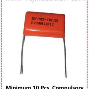 {ID - 383} Capacitor 2.2K 400V. 10 Pcs. Price =