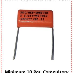 {ID - 385} Safety Capacitor 2.5J 250V AC 10 Pcs. Price =