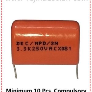 {ID - 530} - 3.3 250V Capacitor (Use For Axiom Charger Best Quality)10 Pcs. Price =