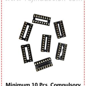 (ID-845) 16 Pin IC Base 10 Pcs. Price =