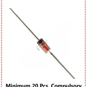 {ID - 325} - 4735 (6.2 Volt) Zener Diode 20 Pcs. Price =