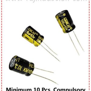 {ID - 1530} 100uf 63 Volt 10 Pcs. Price =