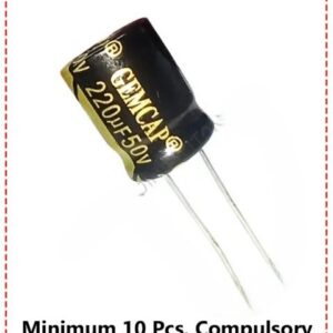 {ID - 719} - 220uF 50V (Size 10x13) 10 Pcs. Price =