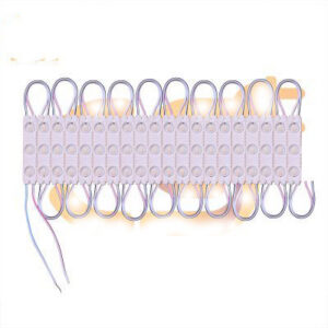 12V 1.5W Bright Warm white color waterproof 3 LED module pack of 60pcs