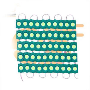 12V 2.4W Bright green color waterproof LED modules pack of 100pcs