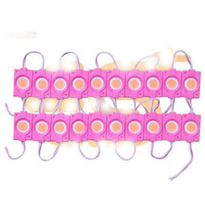 12V 2.4W Bright pink color waterproof LED module pack of 60pcs