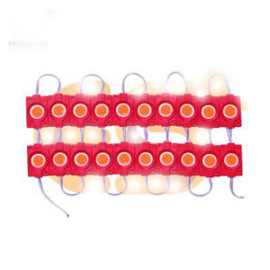 12V 2.4W Bright red color waterproof LED module pack of 60pcs