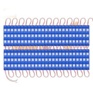12V 2W Bright Blue color waterproof 5630 3 LED modules pack of 100pcs