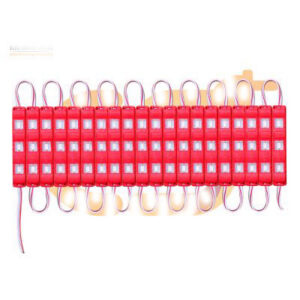 12V 2W Bright red color waterproof 5630 3 LED module pack of 60pcs