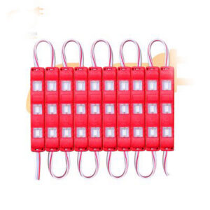12V 2W Bright red color waterproof 5630 3 LED module pack of 20pcs