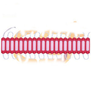 12V 2W Bright red color waterproof LED module pack of 60pcs
