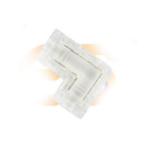L Shape Right Angle 8mm 2-Pin Corner Connector for LED Strip