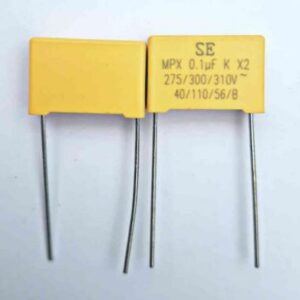 0.1uF 310V Capacitor X2 Metallized Film Polyester Box ? 30PCs