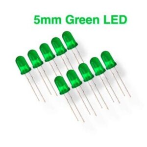 Green Color Round LED 5mm DIP ? 100PCs