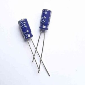 4.7uF 50V Electrolytic Capacitor ? 50PCs
