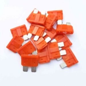 40 Amp DC Fuse Inverter Blade Fuse ? 50Pcs Good Quality [ Protectron Brand [