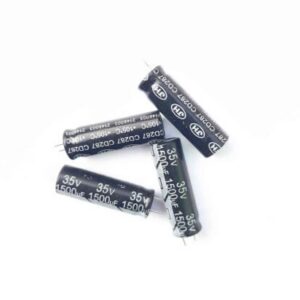 1500uF 35V Capacitor Electrolyte (10?30) Small Size ? 20PCs